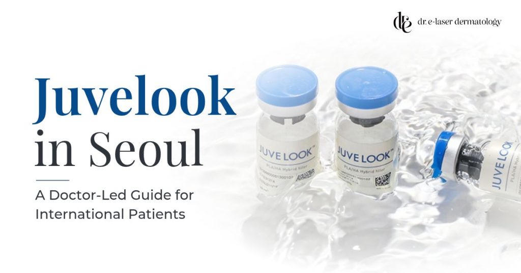 Juvelook consultation in Seoul, Korea at Dr. E-Laser Dermatology